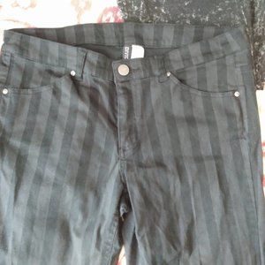 Striped Skinny Jeans by Divided